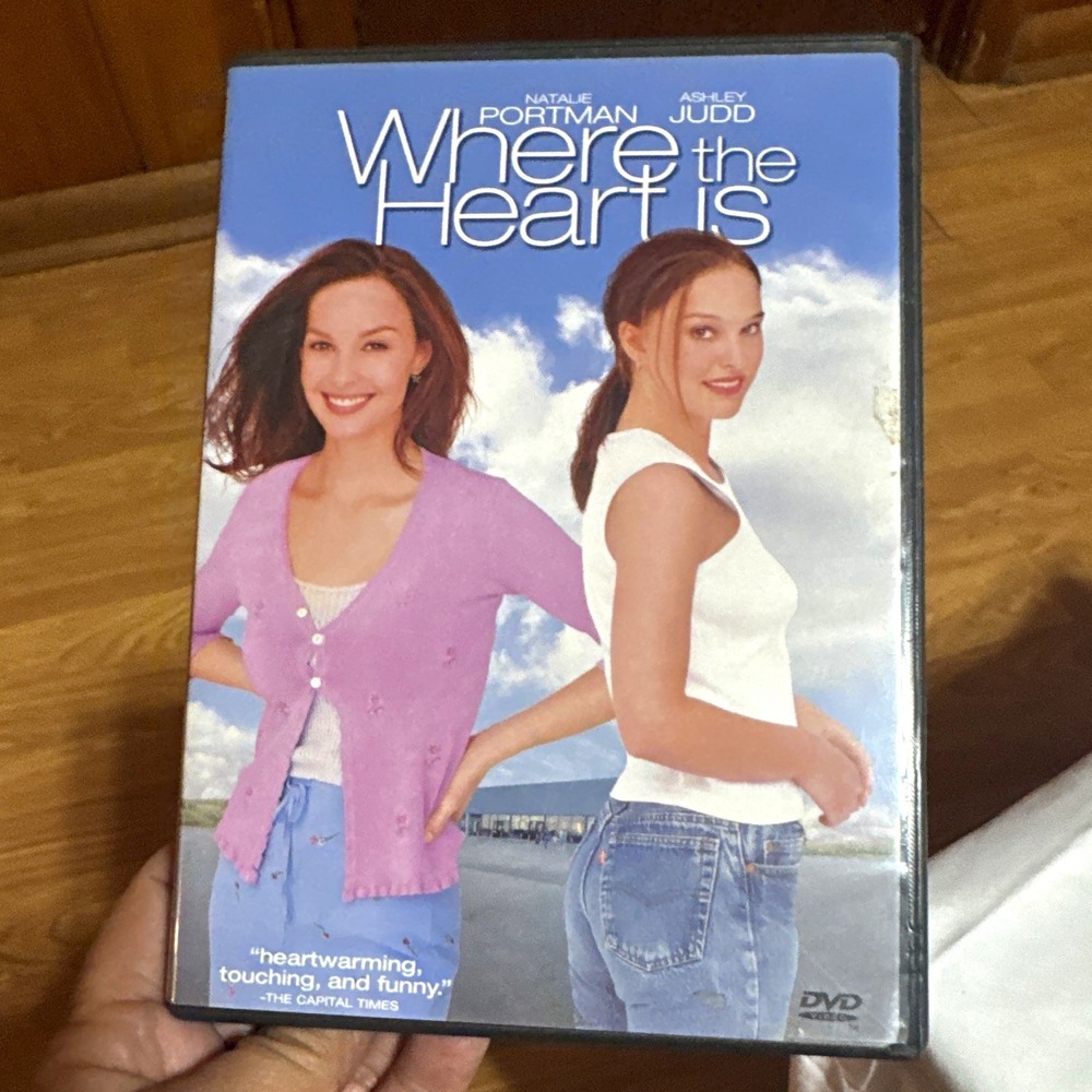 Where the Heart Is DVD Natalie Portman, Ashley Judd PG-13 (2000) Widescreen Subs